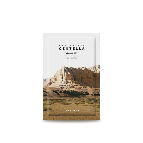 [Skin1004] Madagascar Centella Watergel Sheet Ampoule Mask - 2 Type
