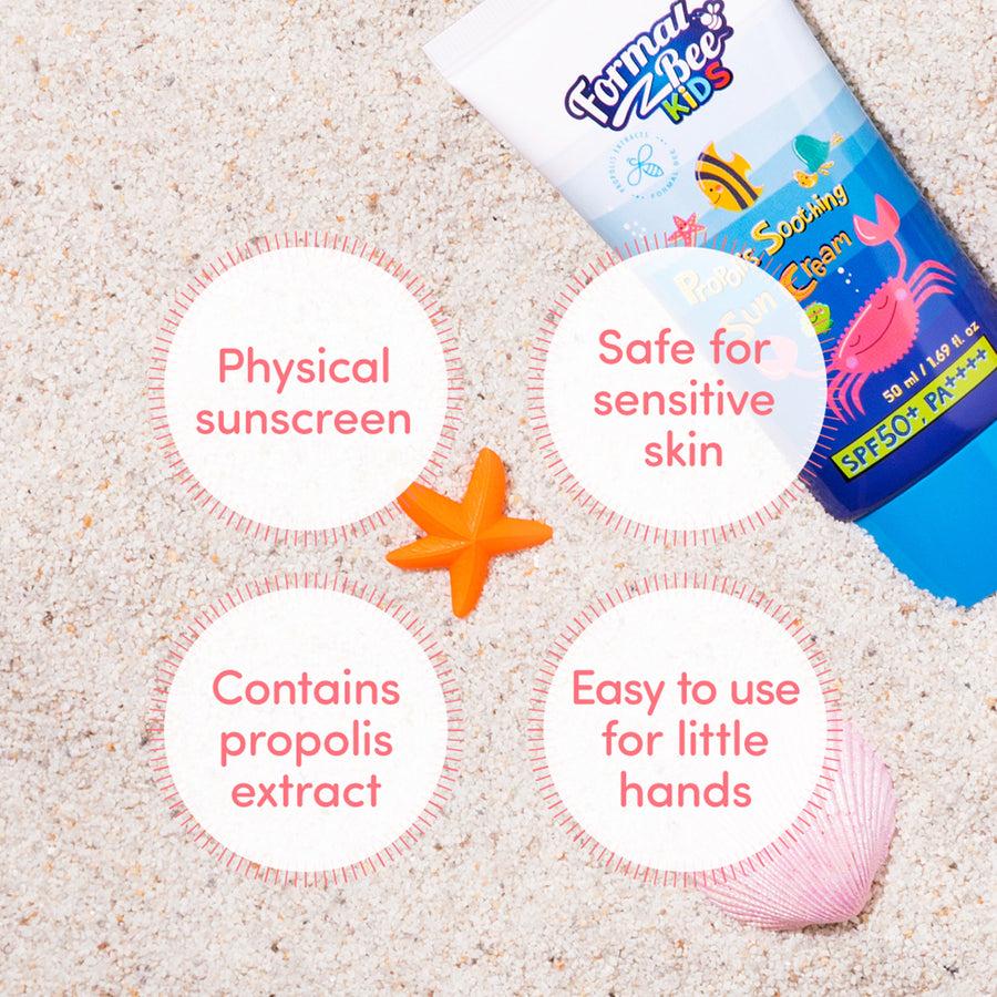 [FormalBeeKids] 1+1 Propolis Soothing Sun Cream SPF50+ PA++++ 50ml