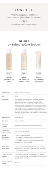 [Needly] pH balancing toner 145ml