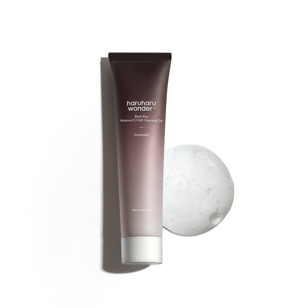 [haruharuwonder] Black Rice Moisture 5.5 Soft Cleansing Gel 100ml