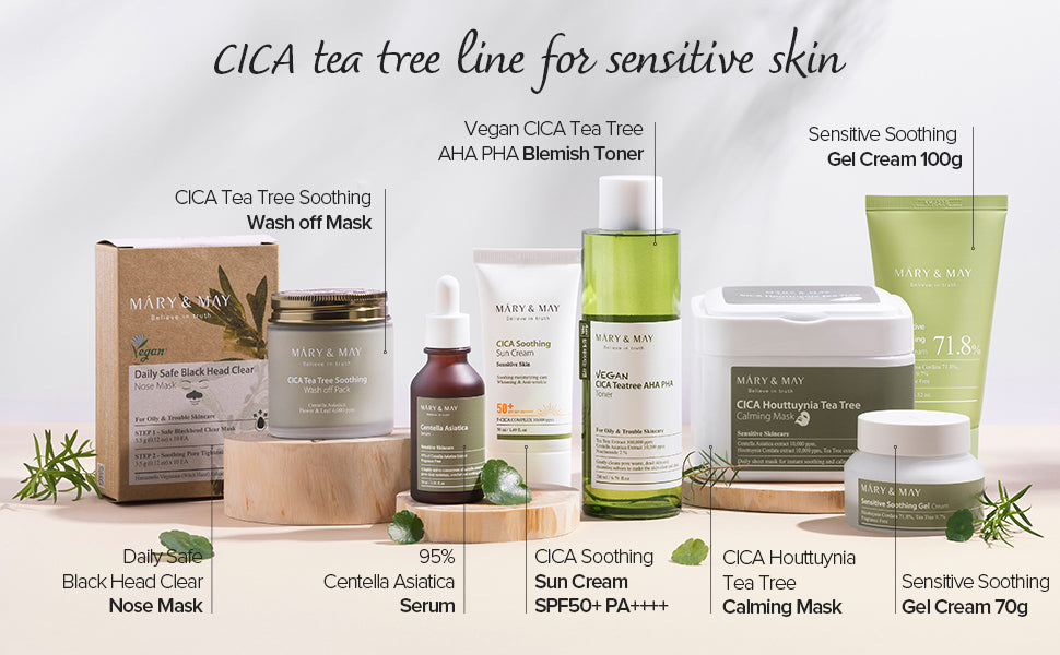 [Mary&May] 1+1 Sensitive Soothing Gel Cream 100g