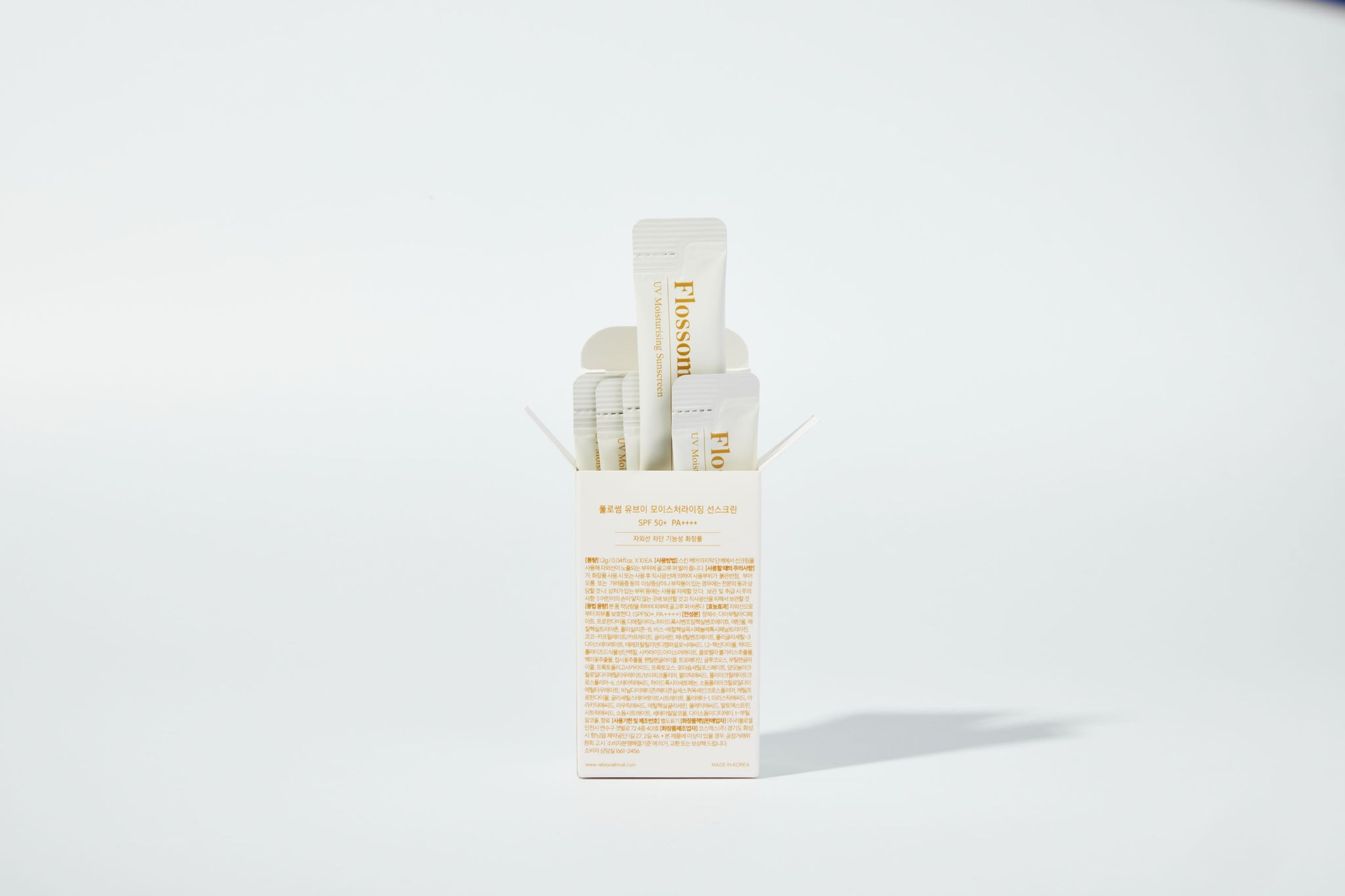 [Reblocell] Flossom UV Moisturising Sunscreen Pocket - 10ea / box