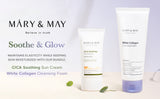 [Mary&May] Sooth&Glow CICA soothing Sun Cream + White Collagen Cleansing Foam (promotion)