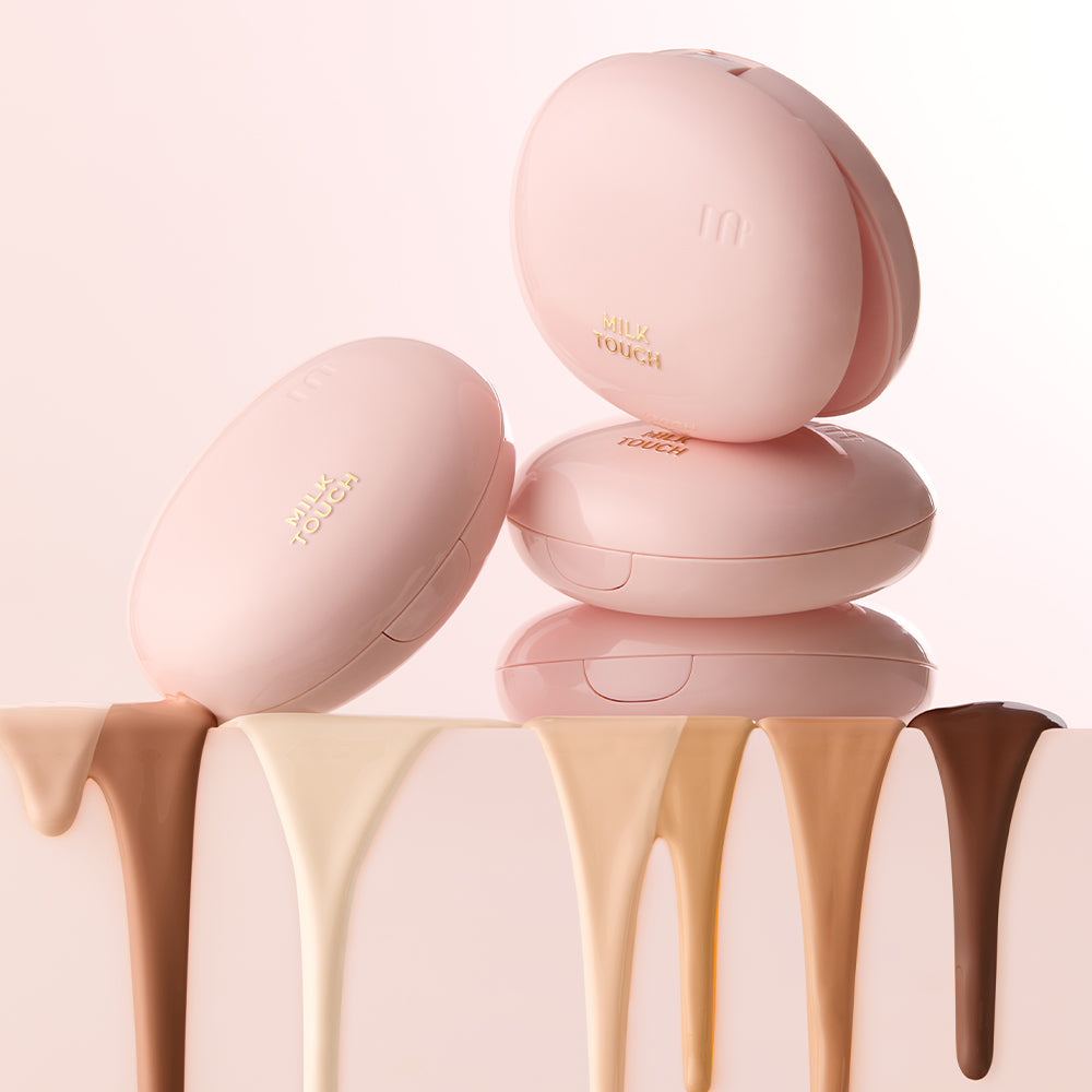 [milktouch] All-day Skin Fit Milky Glow Cushion #23N Medium Beige 15g