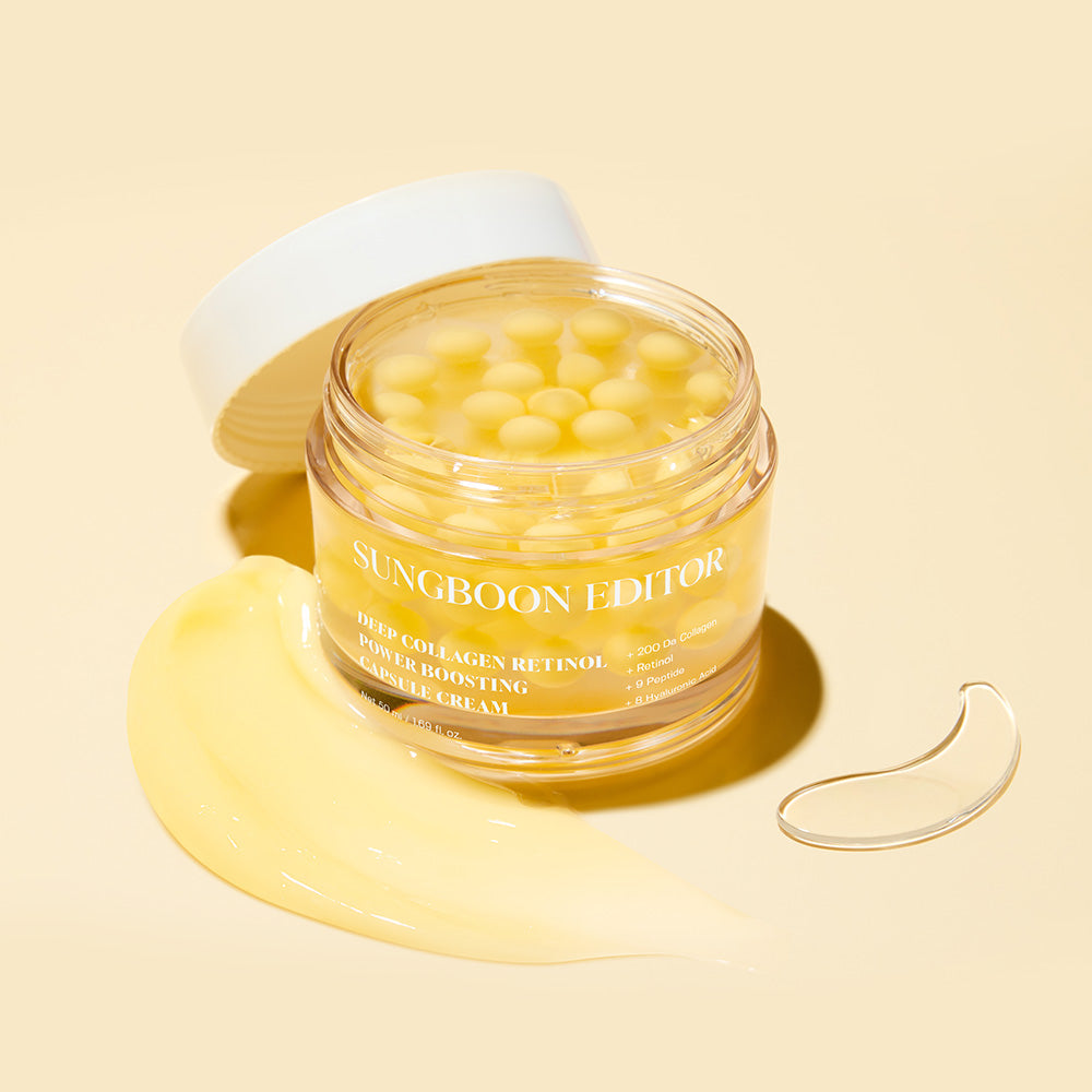 [SUNGBOON EDITOR] Deep Collagen Retinol Power Boosting Capsule Cream 50ml