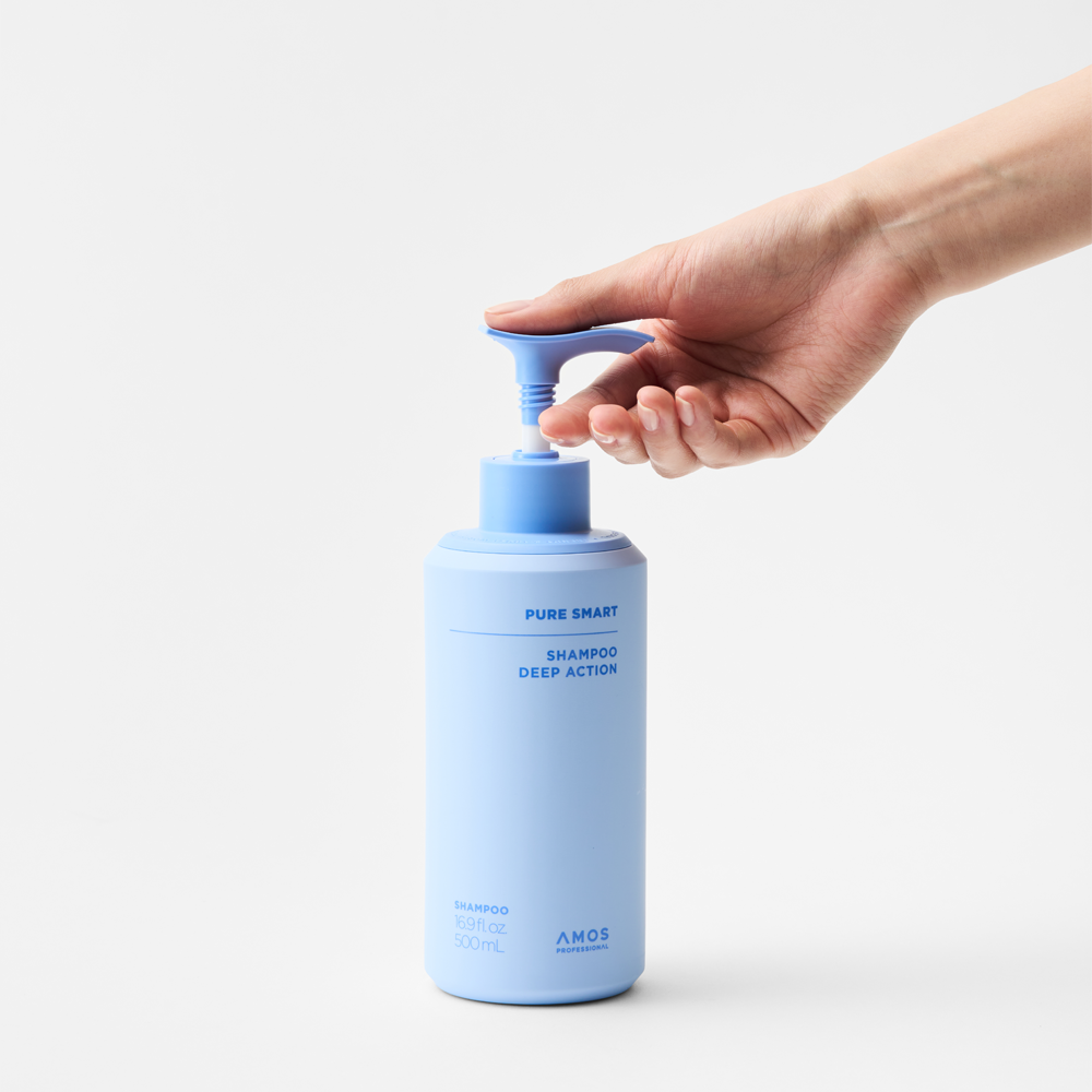 [Amos] Professional Pure Smart Shampoo Deep Action 500ml