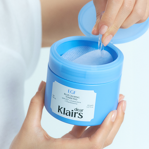 [Dear,Klairs] EGF Blue Calming Toner Pad 150ml 60Pads