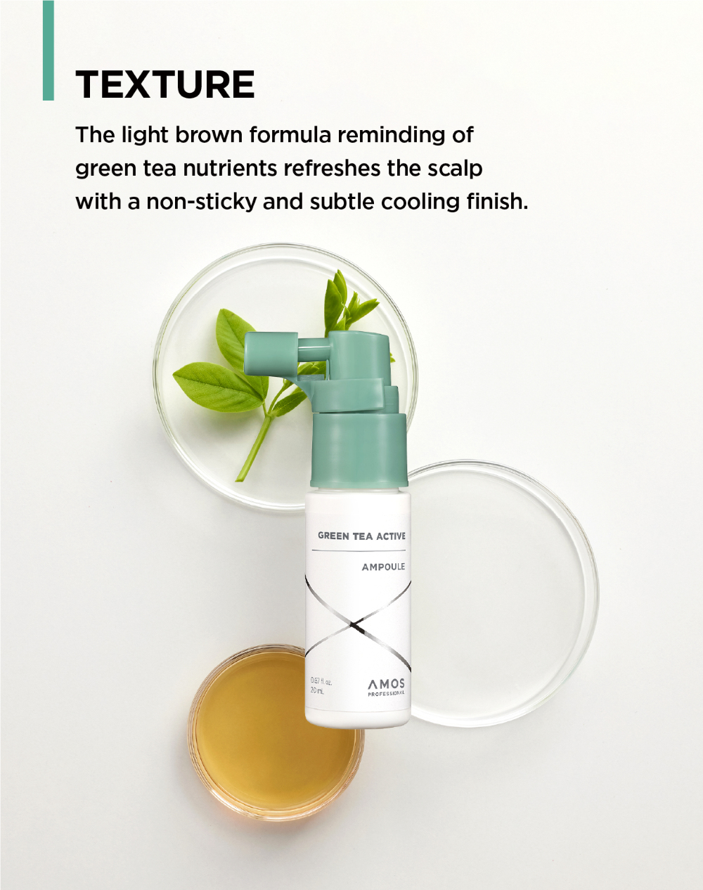 [Amos] PROFESSIONAL GREEN TEA ACTIVE AMPOULE 20ml*6ea