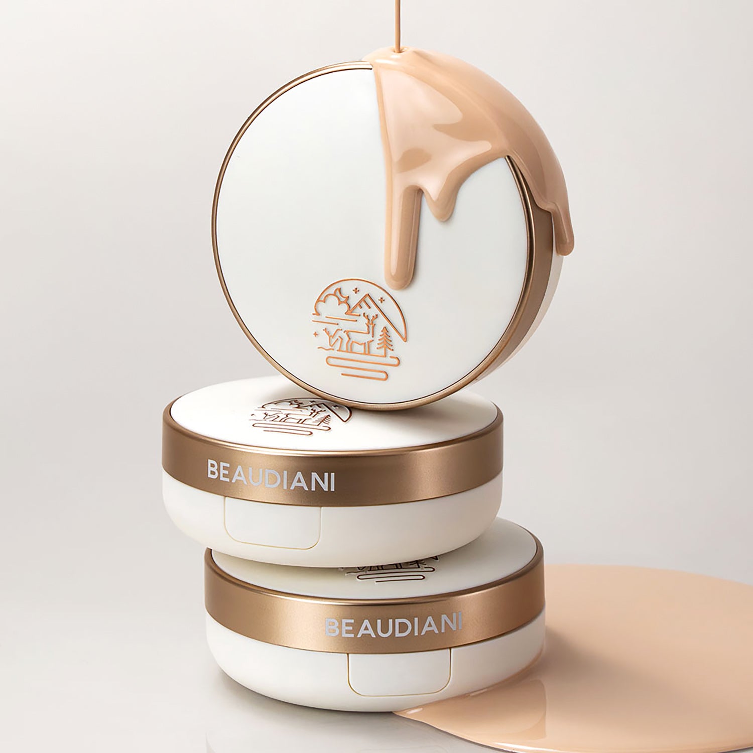 [Beaudiani] Mesh Glow Up Cushion Refill 12g - 3 Colors