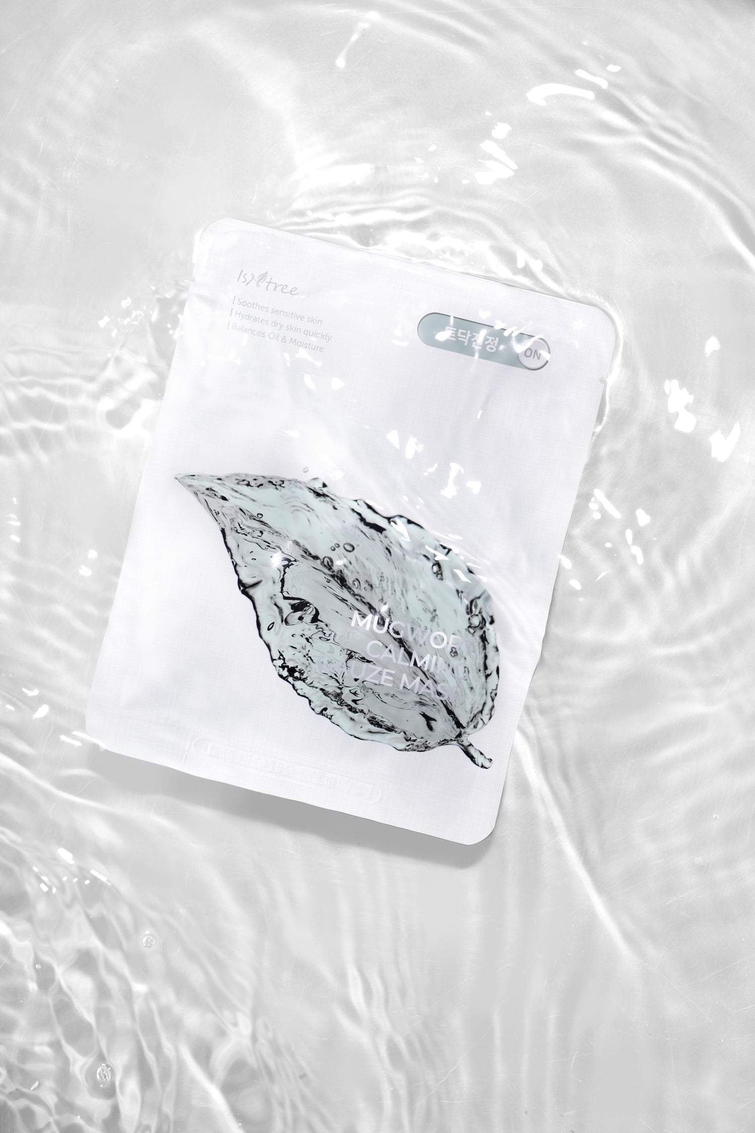 [Isntree] Mugwort Calming Gauze Mask 23g*10ea