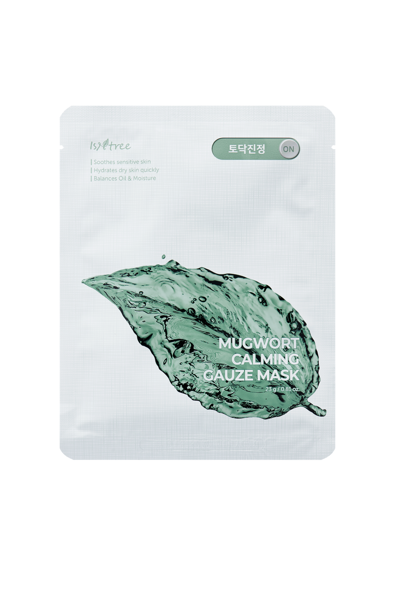 [Isntree] Mugwort Calming Gauze Mask 23g*10ea