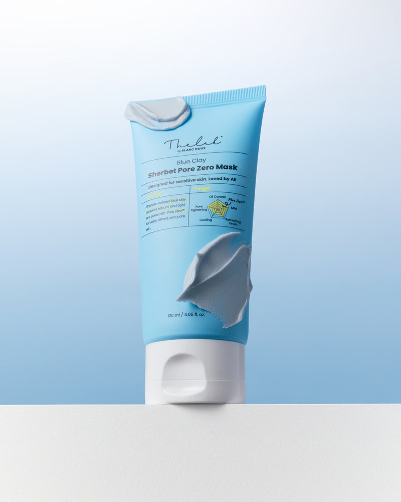 [THE LAB By BLANC DOUX] BlueClay Sherbet Pore Zero Mask 120ml