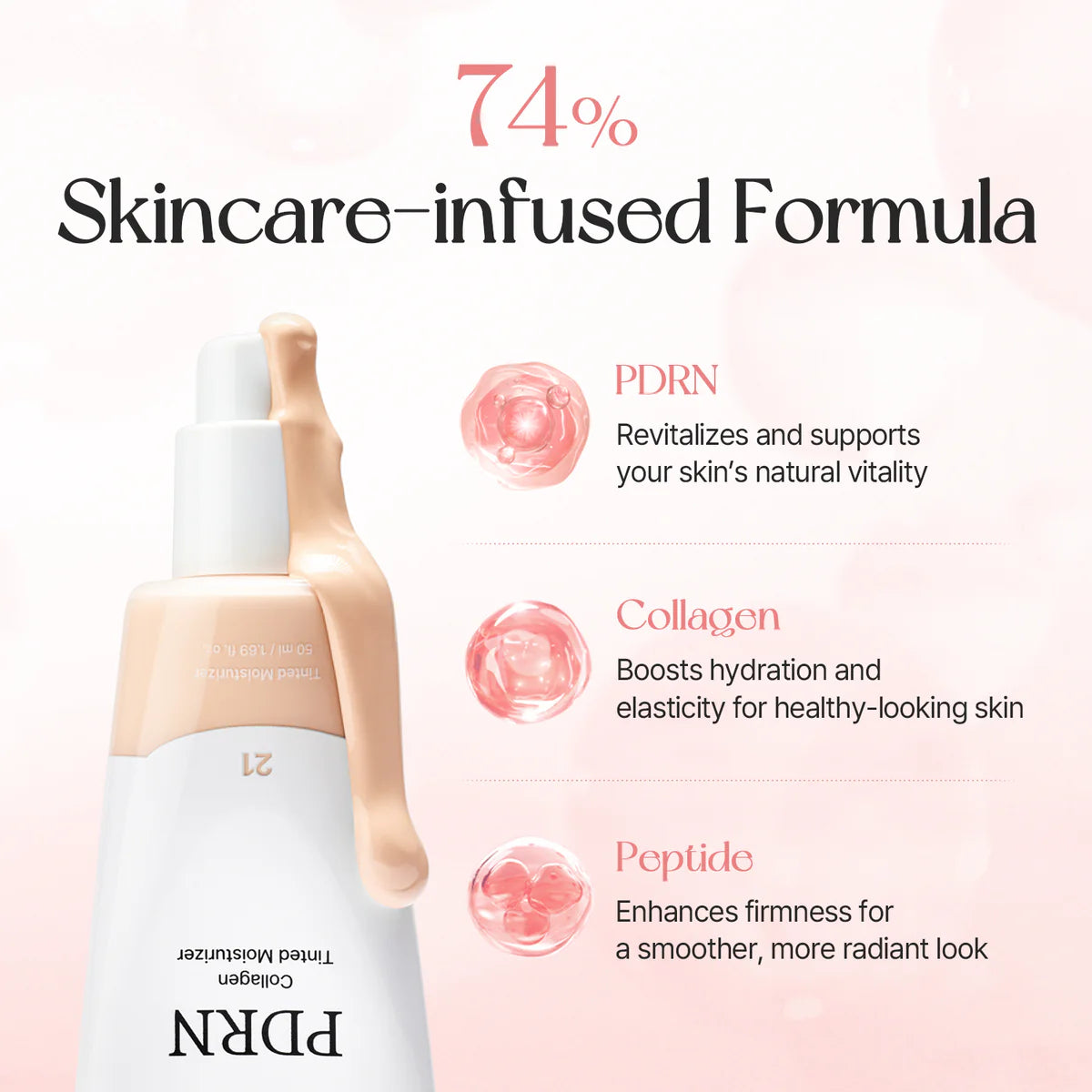 [MIXSOON] PDRN Collagen Tinted Moisturizer 50ml