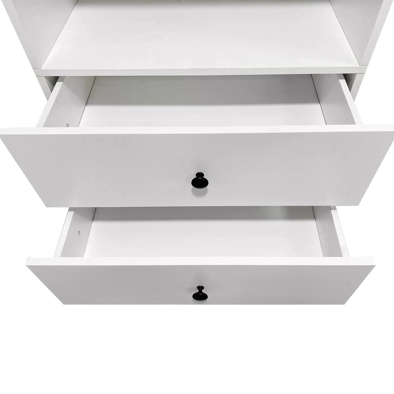 B2 Modular Wood Closet Organizer