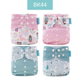 Happyflute Baby Cloth Training Pants - 4 Pack Washable