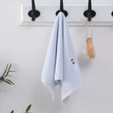 Soft Coral Velvet Cartoon Baby Bath Towel