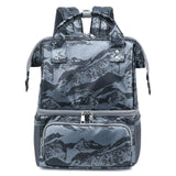 Fashionable Double Layer Multi-functional Handbag