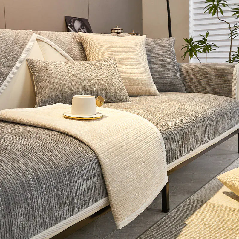 Universal Chenille Sofa Cover for All Seasons